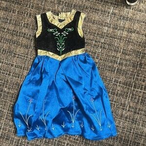Avady Princess Anna Doll Costume Princess Dress Up Halloween costume dress